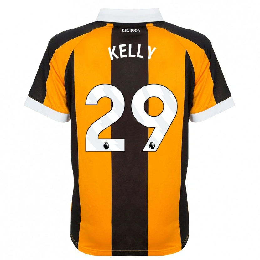 Danxen Homme Maillot Ace Kelly #29 Orange Noir Blanc Tenues Domicile 2026/27 T-Shirt
