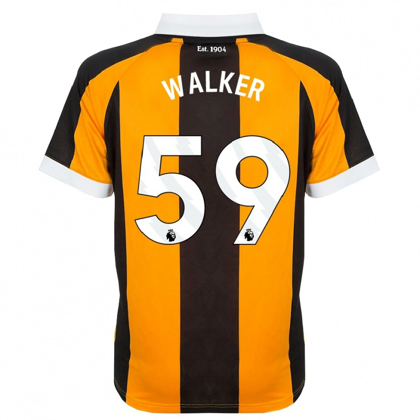 Danxen Homme Maillot Coist Walker #59 Orange Noir Blanc Tenues Domicile 2026/27 T-Shirt