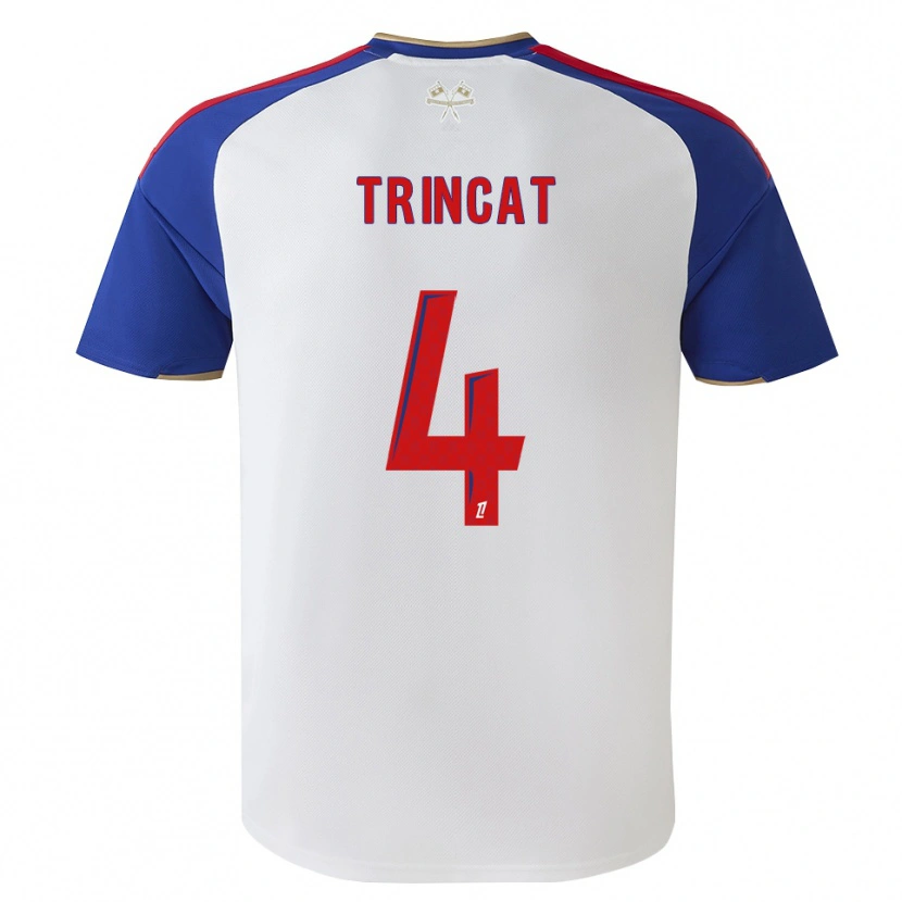 Danxen Homme Maillot Aaron Trincat #4 Bleu Royal Rouge Blanc Tenues Domicile 2026/27 T-Shirt