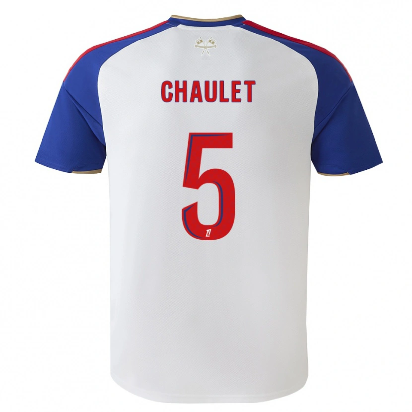 Danxen Homme Maillot Sawann Chaulet #5 Bleu Royal Rouge Blanc Tenues Domicile 2026/27 T-Shirt