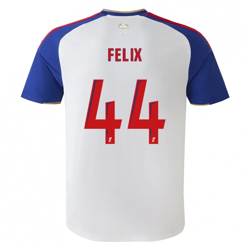 Danxen Homme Maillot Marley Felix #44 Bleu Royal Rouge Blanc Tenues Domicile 2026/27 T-Shirt