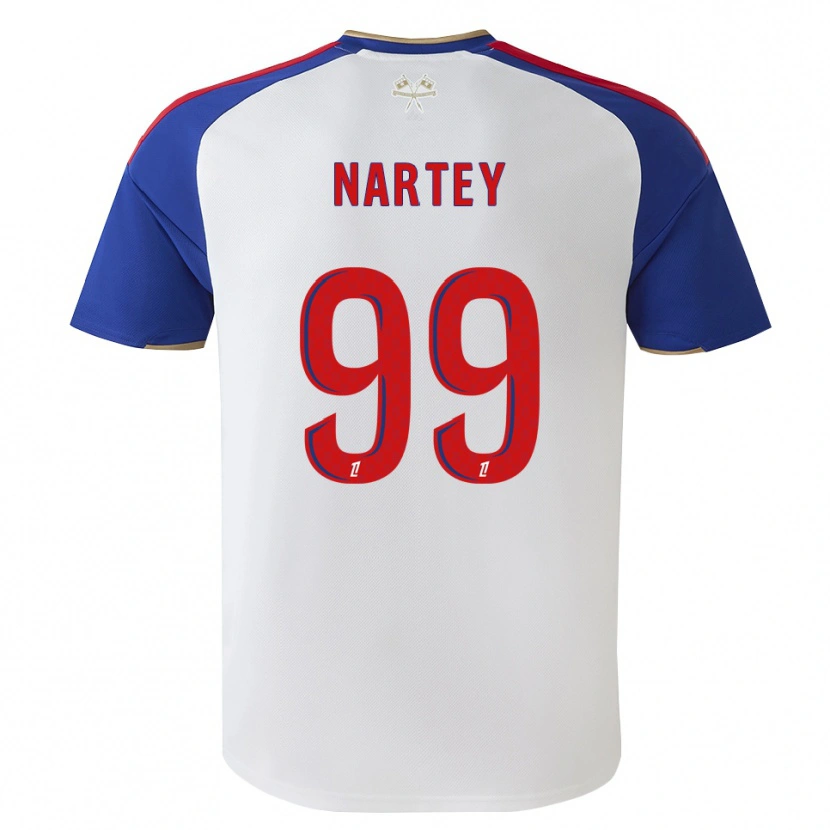 Danxen Homme Maillot Noah Nartey #99 Bleu Royal Rouge Blanc Tenues Domicile 2026/27 T-Shirt