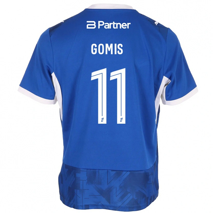 Danxen Homme Maillot Iron Gomis #11 Bleu Moyen Blanc Tenues Domicile 2026/27 T-Shirt