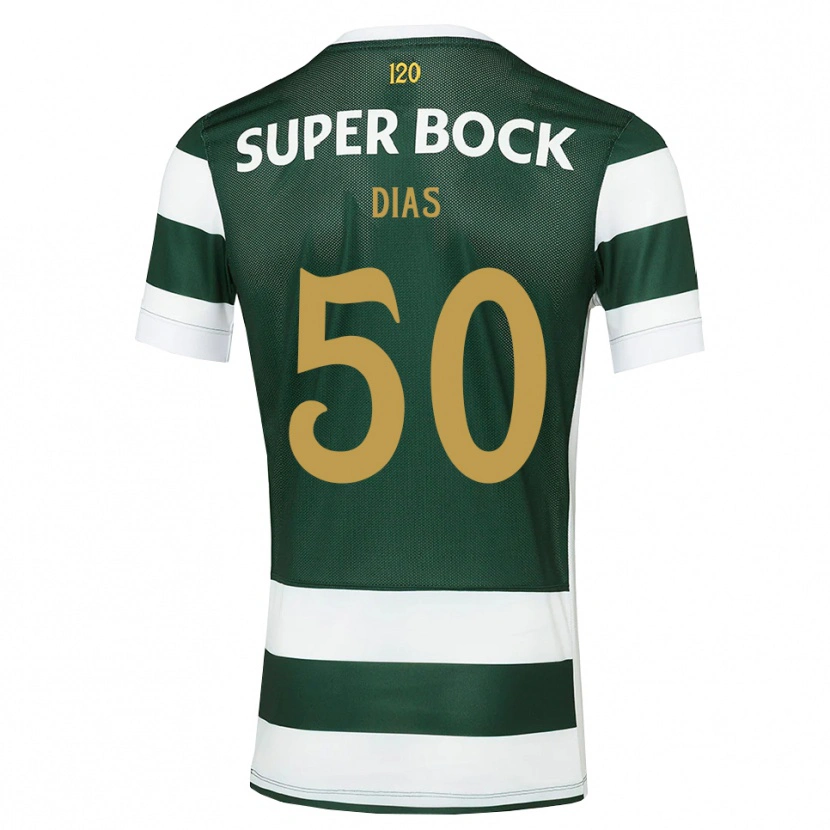 Danxen Homme Maillot Rodrigo Dias #50 Darkslategray Blanc Tenues Domicile 2026/27 T-Shirt