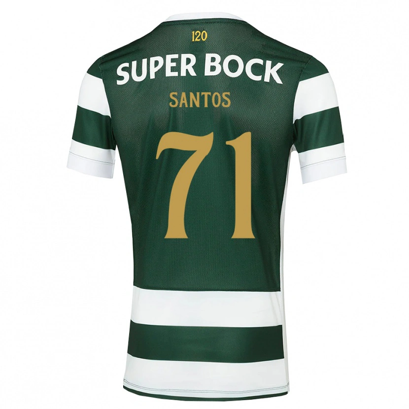 Danxen Homme Maillot Denilson Santos #71 Darkslategray Blanc Tenues Domicile 2026/27 T-Shirt