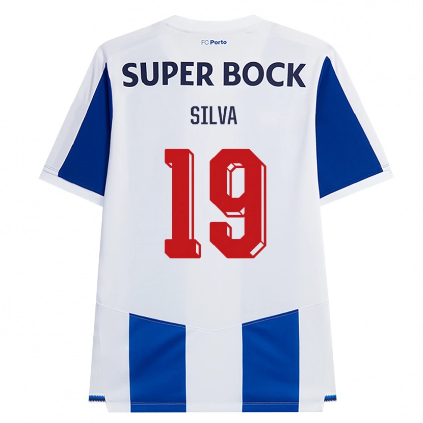 Danxen Homme Maillot André Silva #19 Bleu Blanc Rouge Tenues Domicile 2026/27 T-Shirt