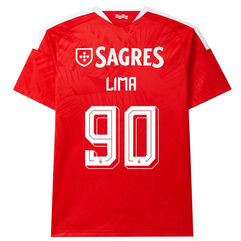 Danxen Homme Maillot Ivan Lima #90 Rouge Blanc Jaune Tenues Domicile 2026/27 T-Shirt