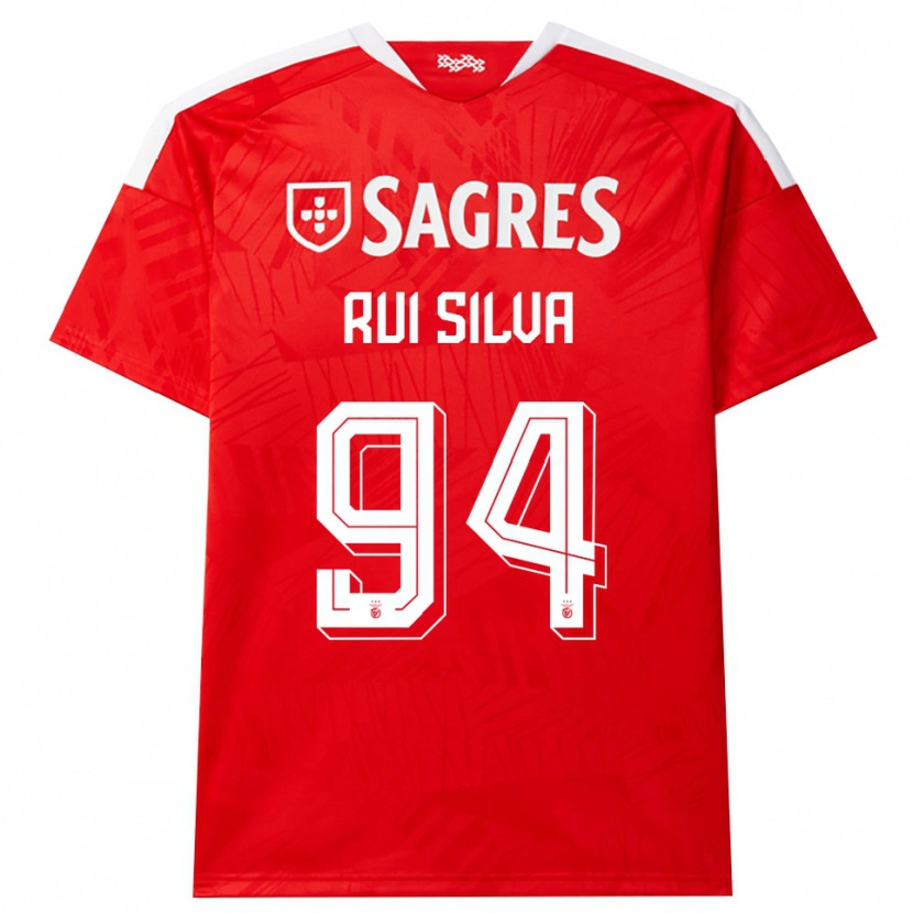 Danxen Homme Maillot Rui Silva #94 Rouge Blanc Jaune Tenues Domicile 2026/27 T-Shirt