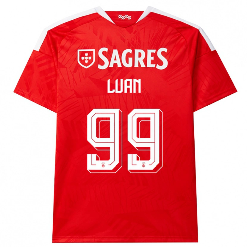 Danxen Homme Maillot Luan #99 Rouge Blanc Jaune Tenues Domicile 2026/27 T-Shirt