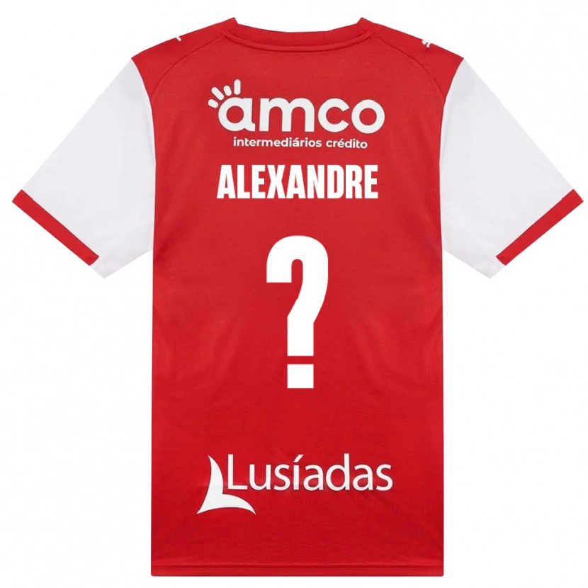 Danxen Homme Maillot Daniel Alexandre #0 Blanc Rouge Noir Tenues Domicile 2026/27 T-Shirt