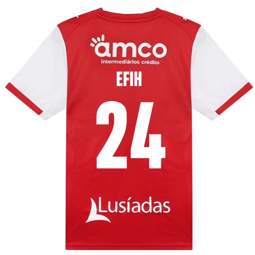 Danxen Homme Maillot Peace Efih #24 Blanc Rouge Noir Tenues Domicile 2026/27 T-Shirt