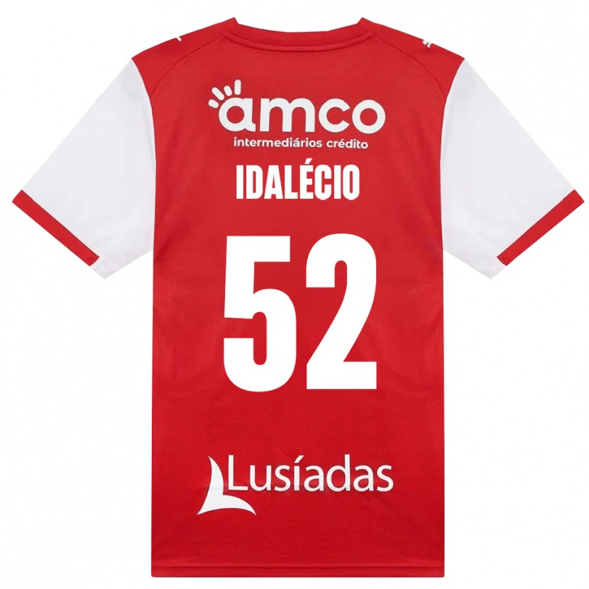 Danxen Homme Maillot Idalécio #52 Blanc Rouge Noir Tenues Domicile 2026/27 T-Shirt