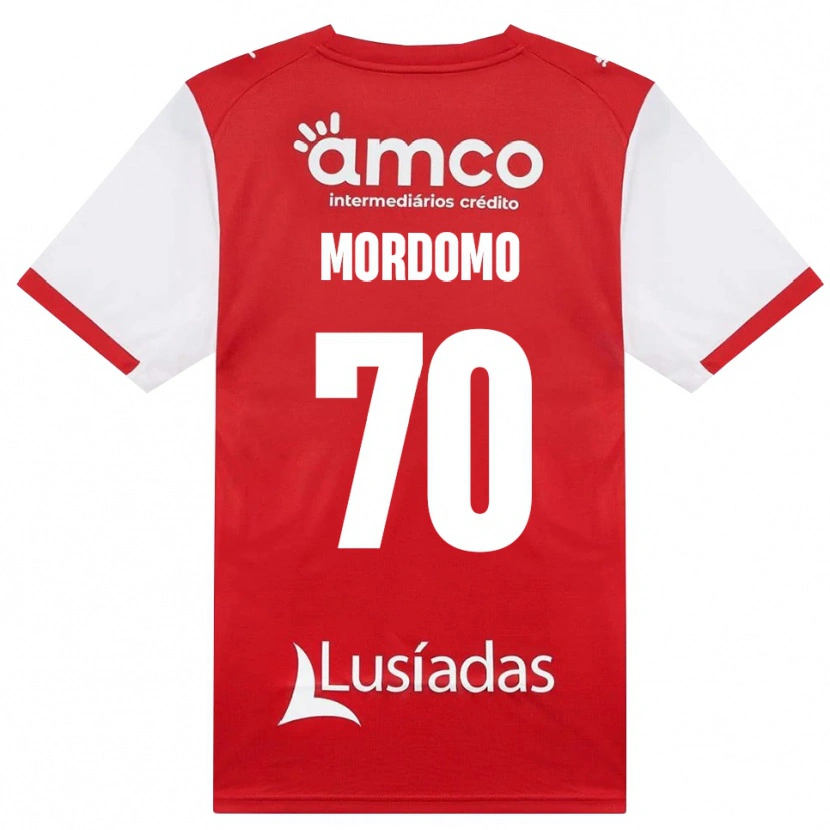 Danxen Homme Maillot Mordomo #70 Blanc Rouge Noir Tenues Domicile 2026/27 T-Shirt