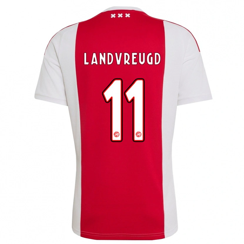 Danxen Homme Maillot Nafairon Landvreugd #11 Rouge Blanc Jaune Tenues Domicile 2026/27 T-Shirt