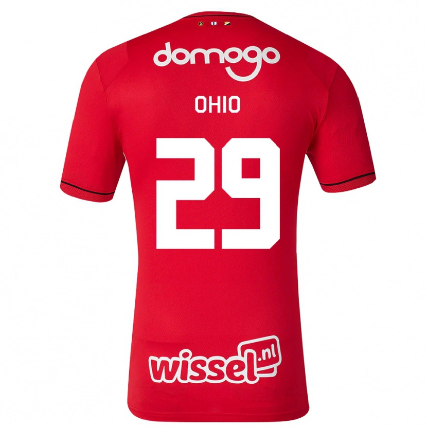 Danxen Homme Maillot Noah Ohio #29 Rouge Blanc Noir Tenues Domicile 2026/27 T-Shirt