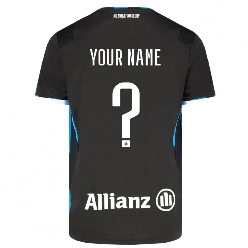 Danxen Homme Maillot Votre Nom #0 Noir Rouge Bleu Tenues Domicile 2026/27 T-Shirt