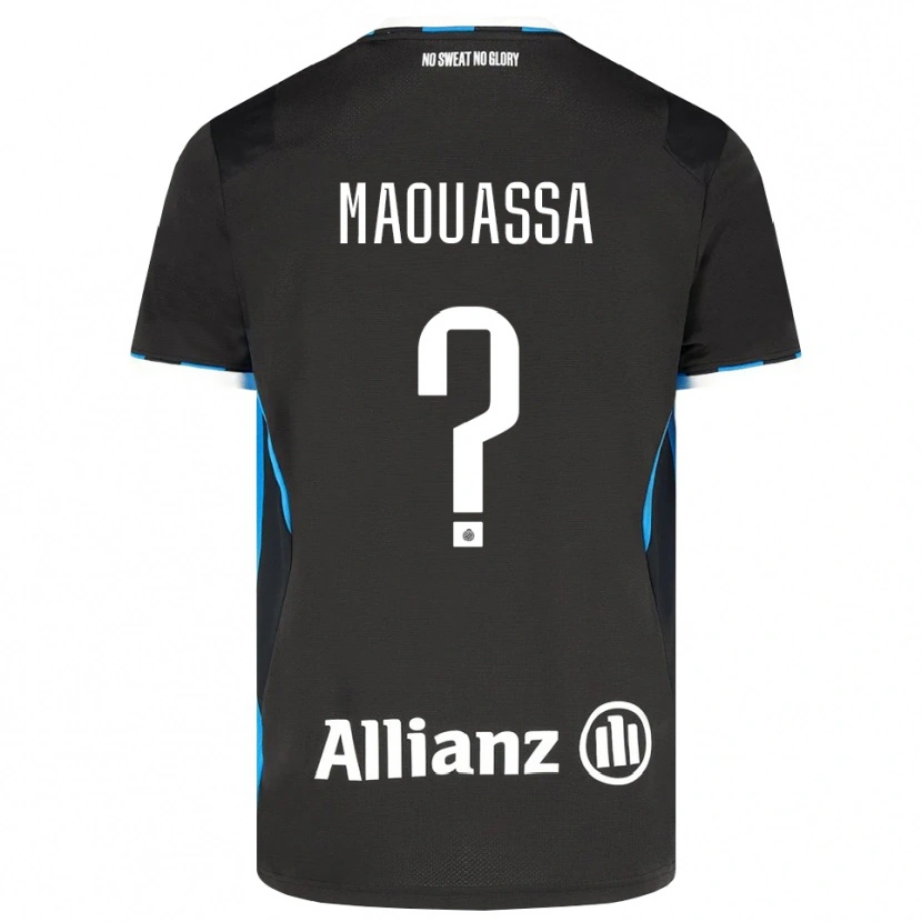 Danxen Homme Maillot Faitout Maouassa #0 Noir Rouge Bleu Tenues Domicile 2026/27 T-Shirt