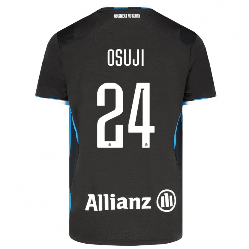 Danxen Homme Maillot Vince Osuji #24 Noir Rouge Bleu Tenues Domicile 2026/27 T-Shirt