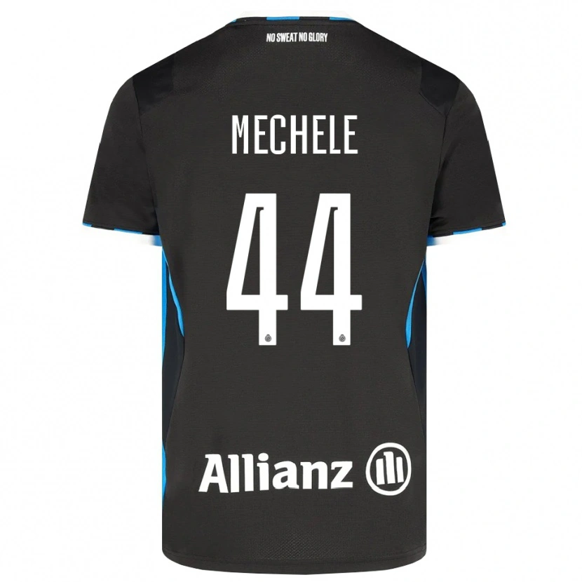 Danxen Homme Maillot Brandon Mechele #44 Noir Rouge Bleu Tenues Domicile 2026/27 T-Shirt