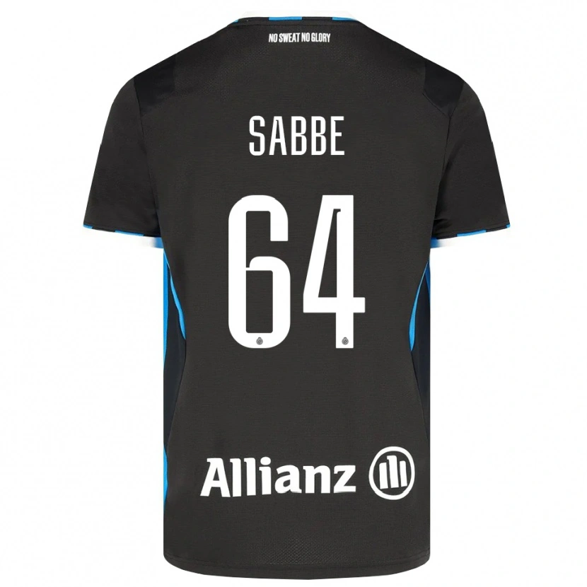 Danxen Homme Maillot Kyriani Sabbe #64 Noir Rouge Bleu Tenues Domicile 2026/27 T-Shirt