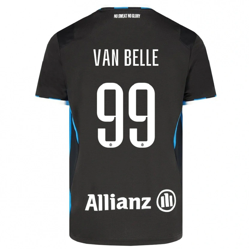 Danxen Homme Maillot Lyndsey Van Belle #99 Noir Rouge Bleu Tenues Domicile 2026/27 T-Shirt