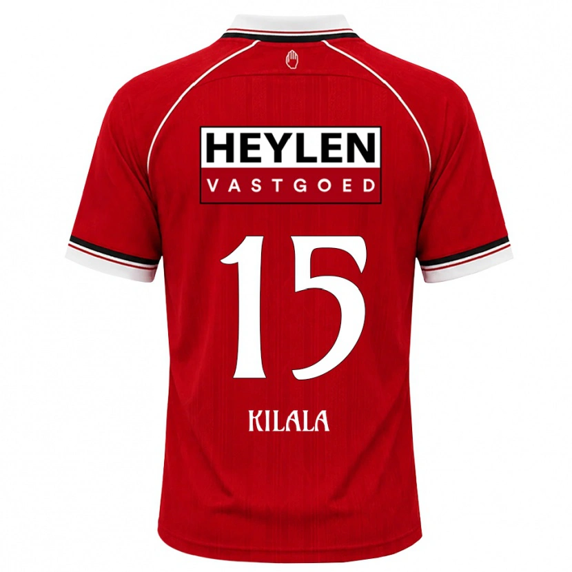 Danxen Homme Maillot Baptiste Kilala #15 Rouge Blanc Noir Tenues Domicile 2026/27 T-Shirt