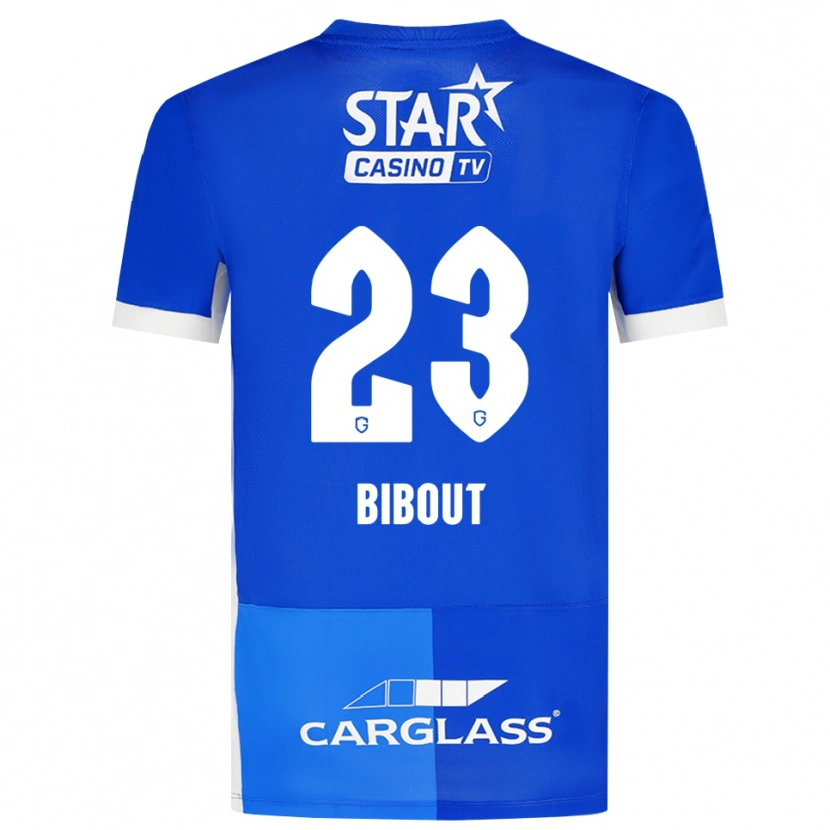 Danxen Homme Maillot Aaron Bibout #23 Bleu Moyen Royalbleu Blanc Tenues Domicile 2026/27 T-Shirt