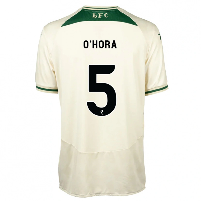 Danxen Homme Maillot Warren O'hora #5 Blanc Forêt Tenues Extérieur 2026/27 T-Shirt