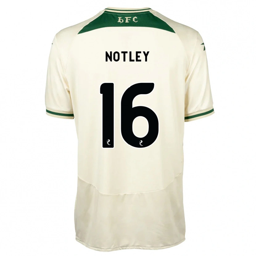 Danxen Homme Maillot Ellis Notley #16 Blanc Forêt Tenues Extérieur 2026/27 T-Shirt