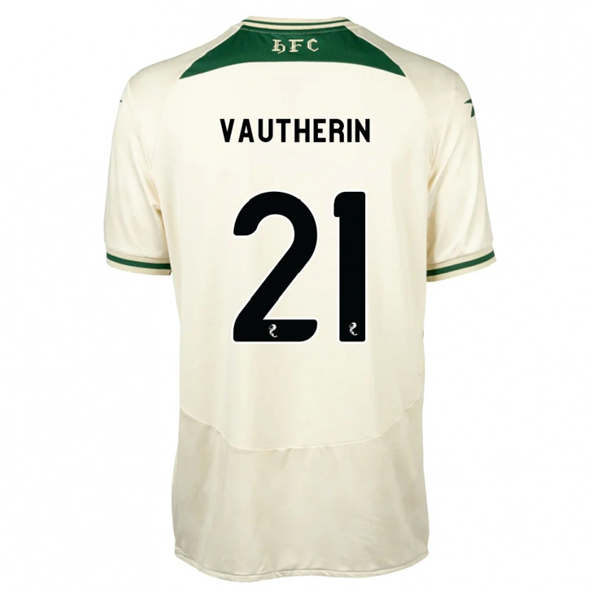 Danxen Homme Maillot Sam Vautherin #21 Blanc Forêt Tenues Extérieur 2026/27 T-Shirt