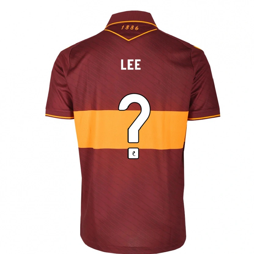 Danxen Homme Maillot Leo Lee #0 Orange Marron Tenues Extérieur 2026/27 T-Shirt