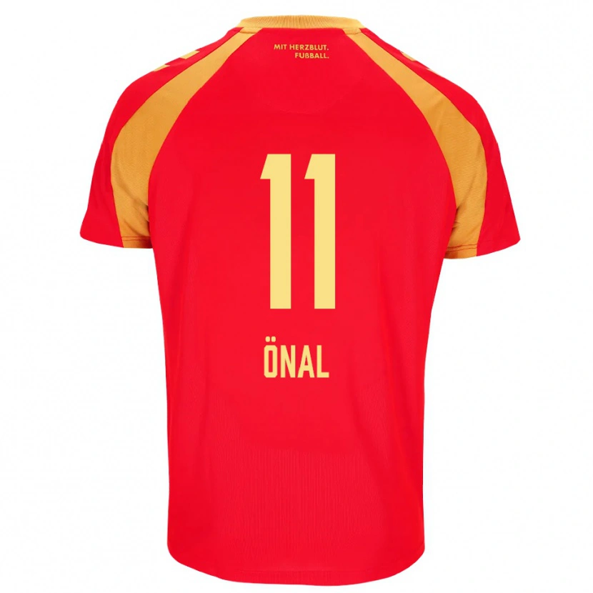 Danxen Homme Maillot Umut Önal #11 Rouge Orange Noir Tenues Extérieur 2026/27 T-Shirt