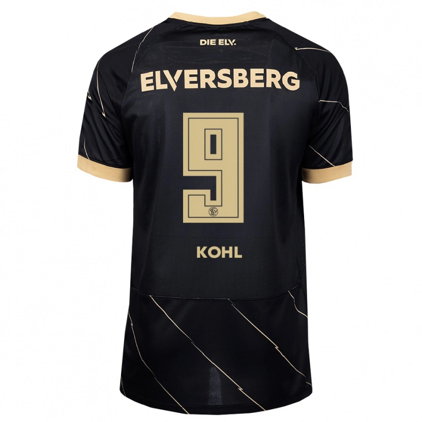 Danxen Homme Maillot Ohene Köhl #9 Noir Marron Tenues Extérieur 2026/27 T-Shirt