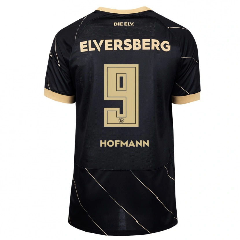 Danxen Homme Maillot Danny Hofmann #9 Noir Marron Tenues Extérieur 2026/27 T-Shirt