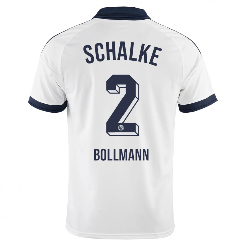 Danxen Homme Maillot Nathalie Bollmann #2 Noir Blanc Tenues Extérieur 2026/27 T-Shirt
