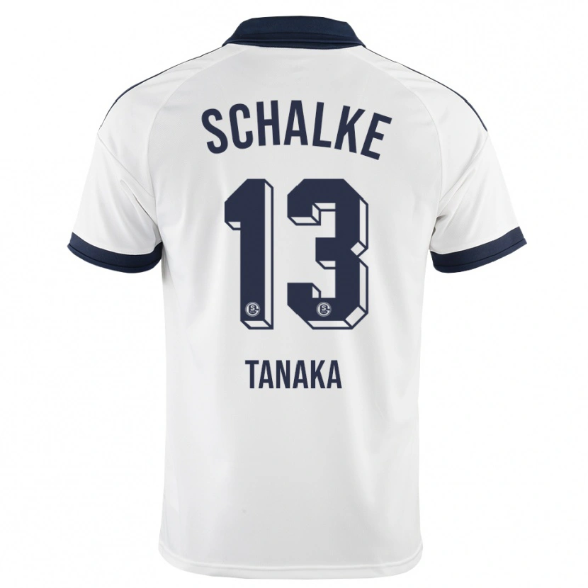 Danxen Homme Maillot Satoshi Tanaka #13 Noir Blanc Tenues Extérieur 2026/27 T-Shirt
