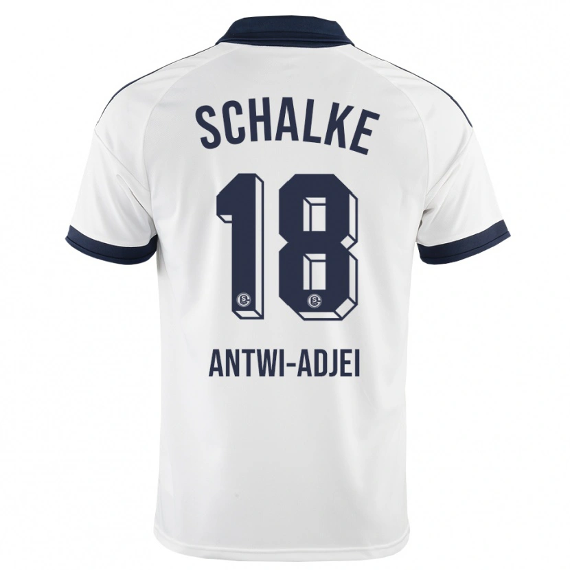 Danxen Homme Maillot Christopher Antwi-Adjei #18 Noir Blanc Tenues Extérieur 2026/27 T-Shirt