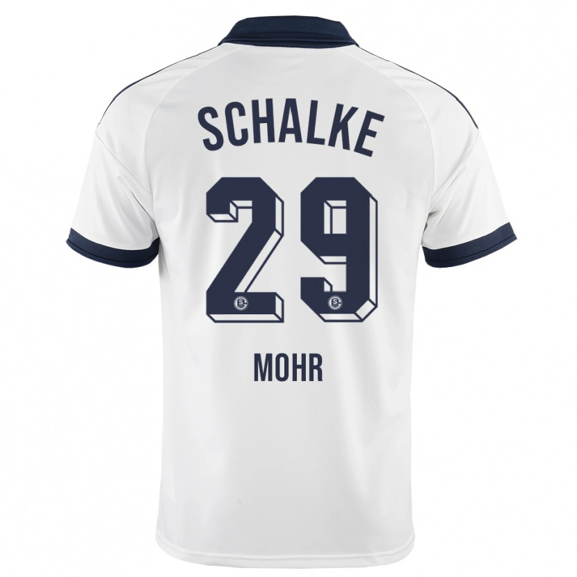 Danxen Homme Maillot Tobias Mohr #29 Noir Blanc Tenues Extérieur 2026/27 T-Shirt