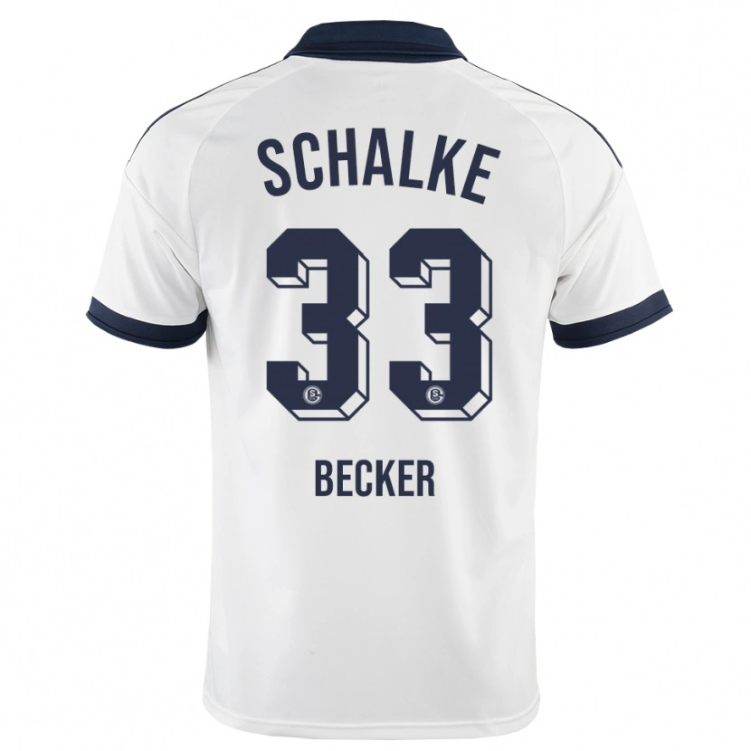 Danxen Homme Maillot Vitalie Becker #33 Noir Blanc Tenues Extérieur 2026/27 T-Shirt