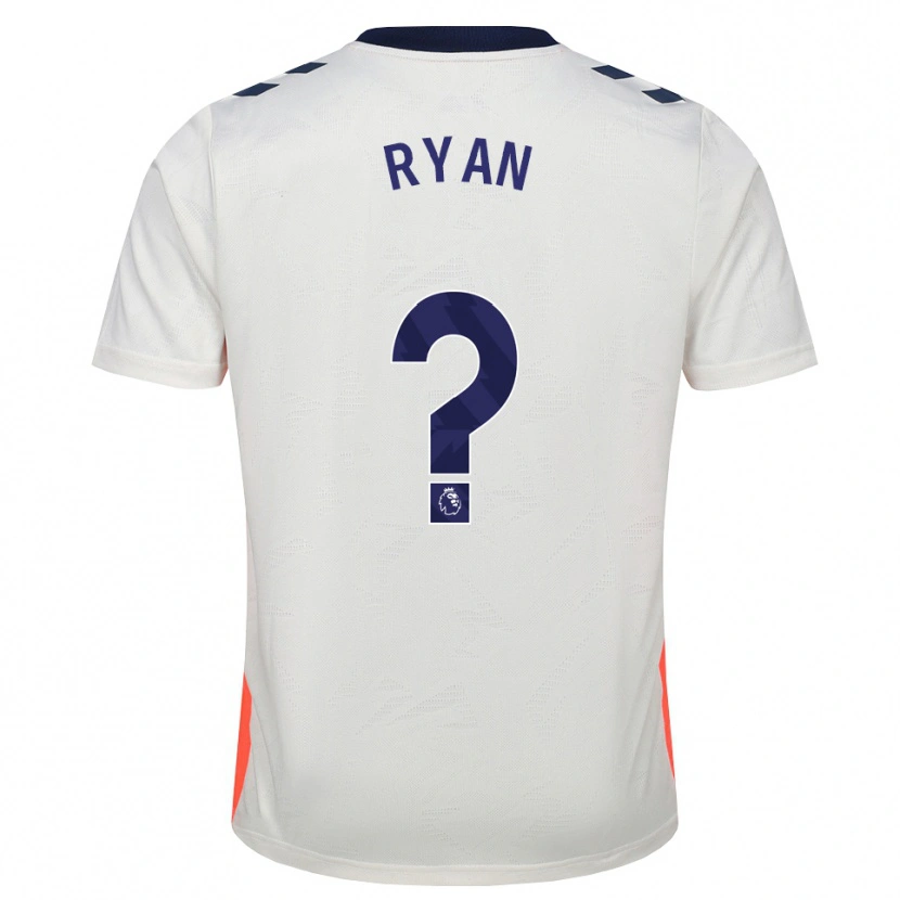 Danxen Homme Maillot Kain Ryan #0 Blanc Orange Bleu Royal Tenues Extérieur 2026/27 T-Shirt