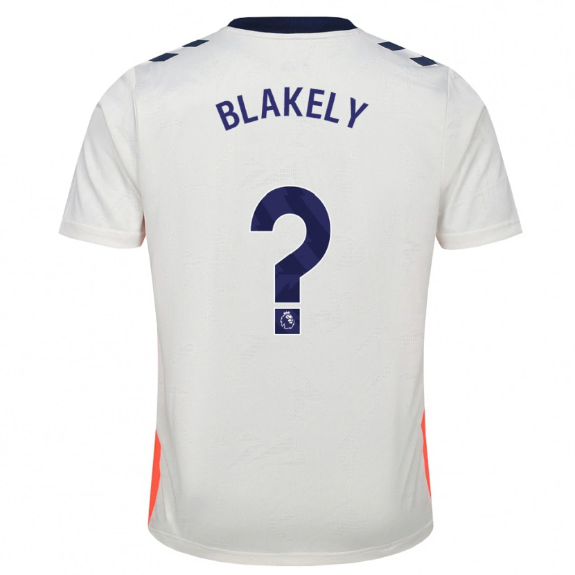 Danxen Homme Maillot Ben Blakely #0 Blanc Orange Bleu Royal Tenues Extérieur 2026/27 T-Shirt