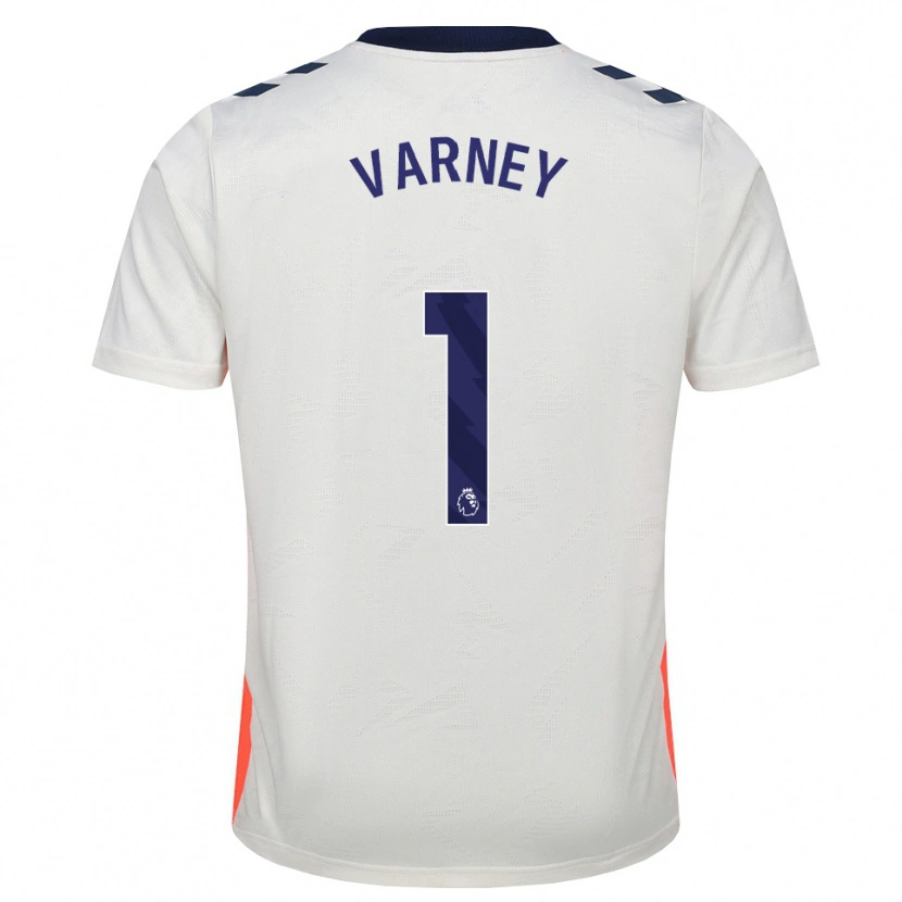 Danxen Homme Maillot Oscar Varney #1 Blanc Orange Bleu Royal Tenues Extérieur 2026/27 T-Shirt
