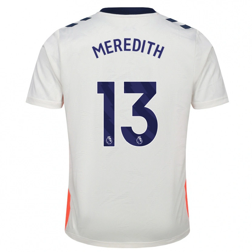 Danxen Homme Maillot Eliot Meredith #13 Blanc Orange Bleu Royal Tenues Extérieur 2026/27 T-Shirt