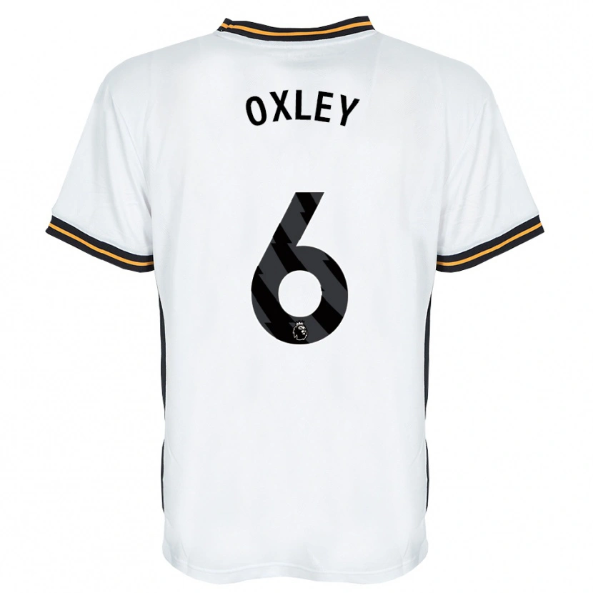 Danxen Homme Maillot Tilly Oxley #6 Blanc Orange Noir Tenues Extérieur 2026/27 T-Shirt