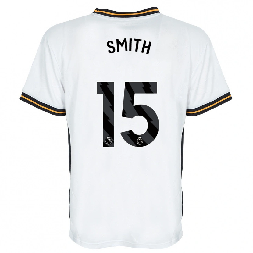 Danxen Homme Maillot Suey Smith #15 Blanc Orange Noir Tenues Extérieur 2026/27 T-Shirt