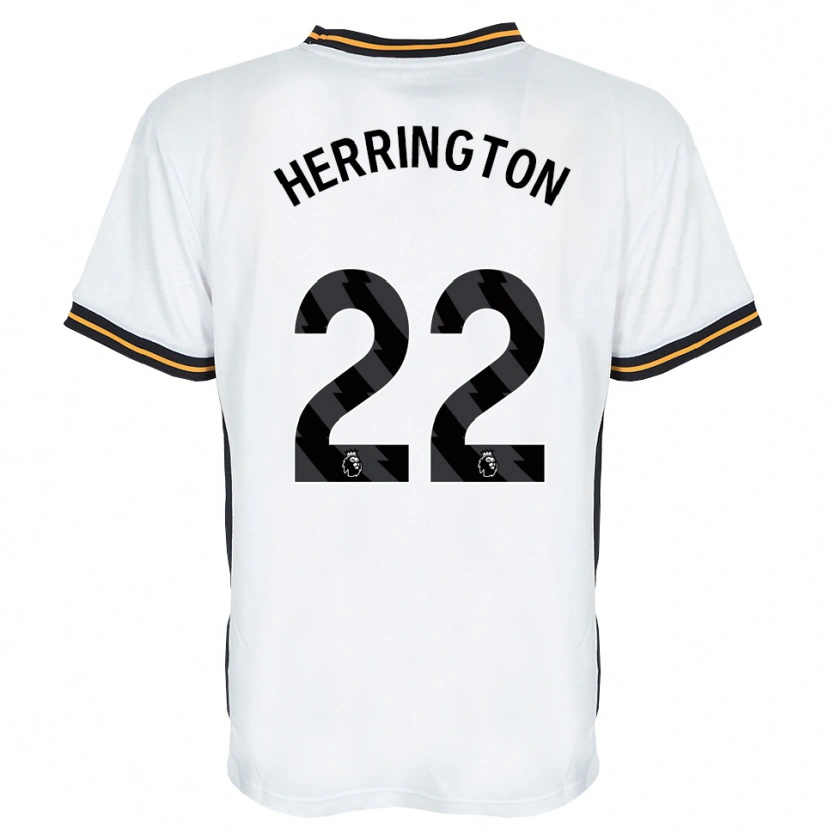 Danxen Homme Maillot Lucas Herrington #22 Blanc Orange Noir Tenues Extérieur 2026/27 T-Shirt