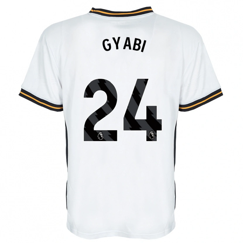 Danxen Homme Maillot Darko Gyabi #24 Blanc Orange Noir Tenues Extérieur 2026/27 T-Shirt