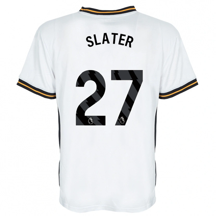 Danxen Homme Maillot Regan Slater #27 Blanc Orange Noir Tenues Extérieur 2026/27 T-Shirt