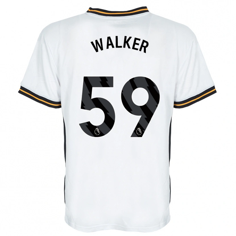 Danxen Homme Maillot Coist Walker #59 Blanc Orange Noir Tenues Extérieur 2026/27 T-Shirt