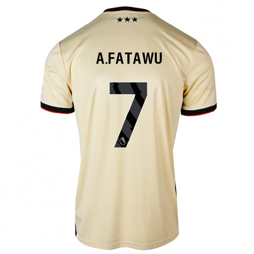 Danxen Homme Maillot Abdul Fatawu #7 Chiffon De Citron Noir Rouge Tenues Extérieur 2026/27 T-Shirt